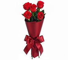 Букет 5 Красных роз Эдлесс Лав в Сковородино