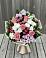 Букет цветов из: Альстромерии, Гвоздики, Розы и Хризантемы в Сковородино