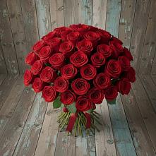 Букет 55 Красных роз Фридом #REPLACE_PRED# Сковородино