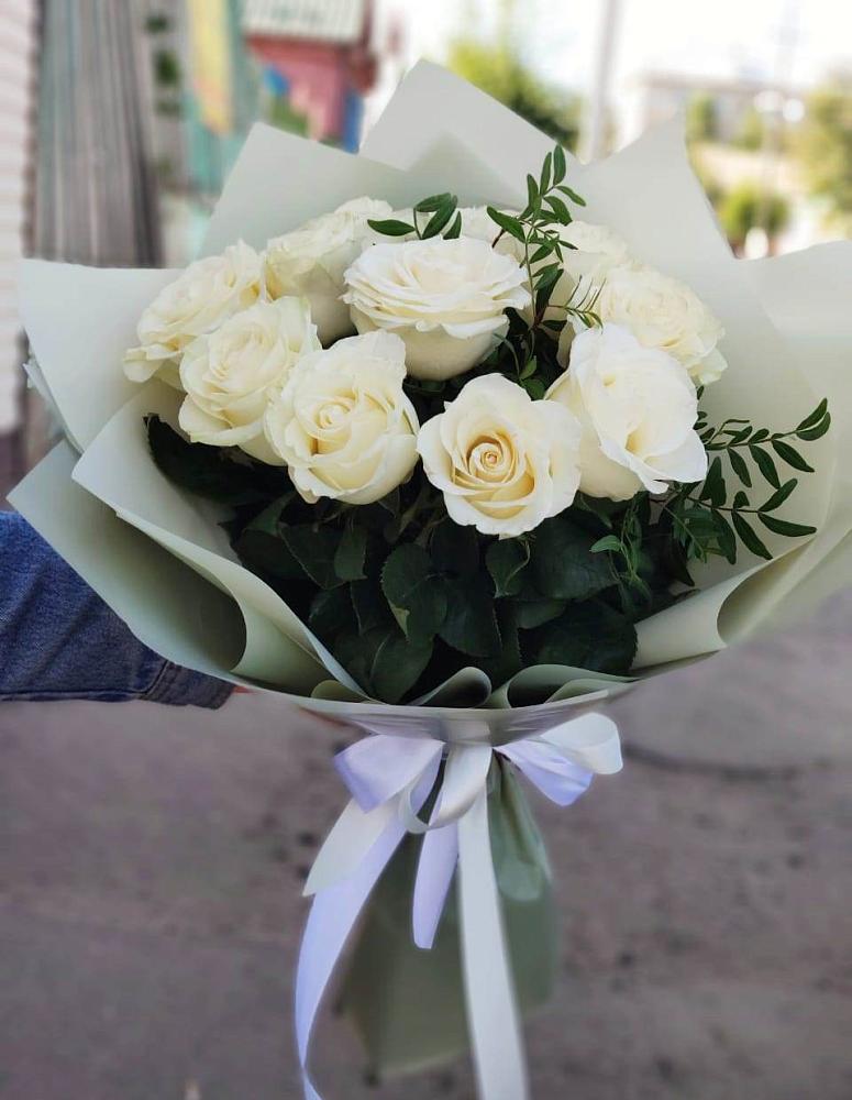 Букет Белые розы Проуд в Сковородино