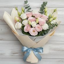 Букет цветов из:  Лизиантусы в Сковородино