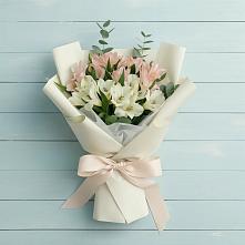 Букет цветов из:  Альстромерии #REPLACE_PRED# Сковородино