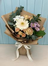 Букет цветов из:  Герберы и Хризантемы #REPLACE_PRED# Сковородино