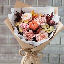 Букет цветов из:  Гвоздики, Хризантемы и Розы #REPLACE_PRED# Сковородино
