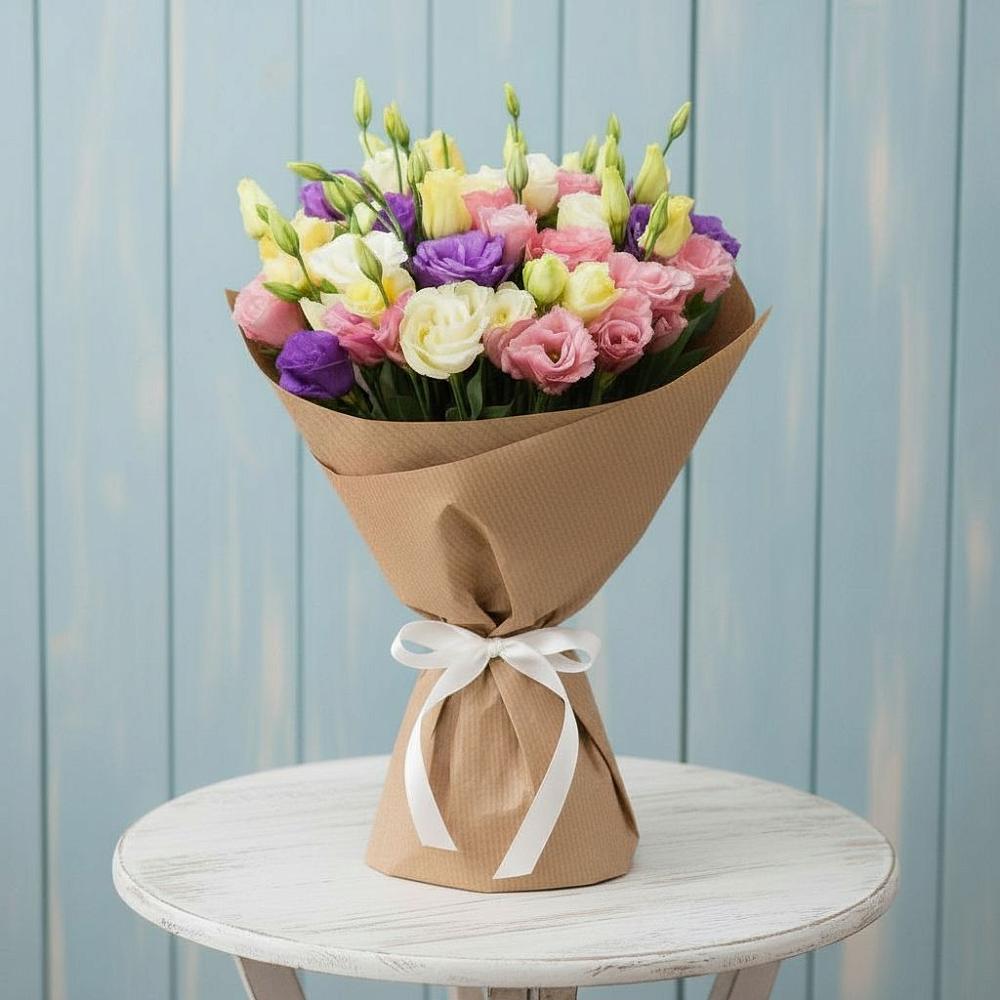 Букет цветов из: Лизиантусы в Сковородино