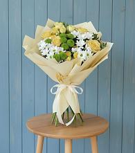 Букет цветов из:  Хризантемы и Розы #REPLACE_PRED# Сковородино