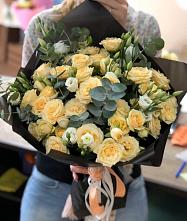 Букет цветов из:  Розы и Лизиантусы #REPLACE_PRED# Сковородино