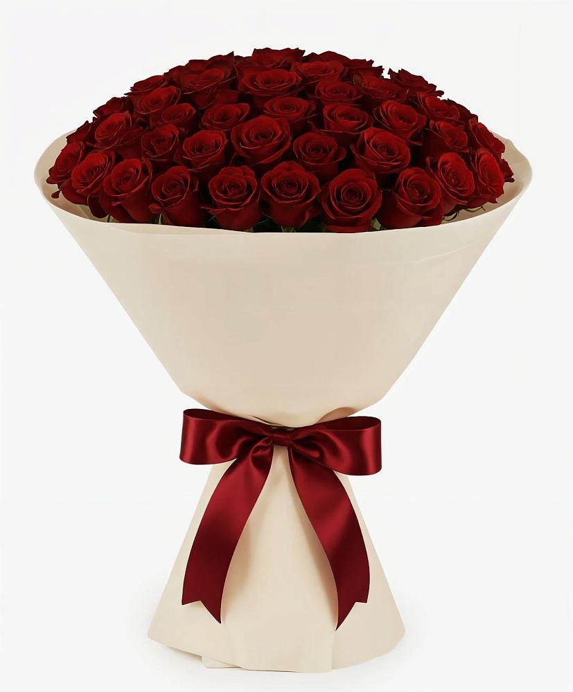 Букет 101 Бордовая роза Блэк Бакарра в Сковородино