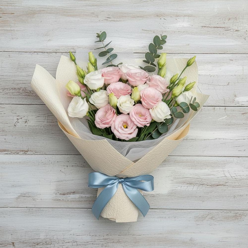 Букет цветов из: Лизиантусы в Сковородино